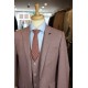 White Label Slim Fit Pink Oliver 3-piece suit